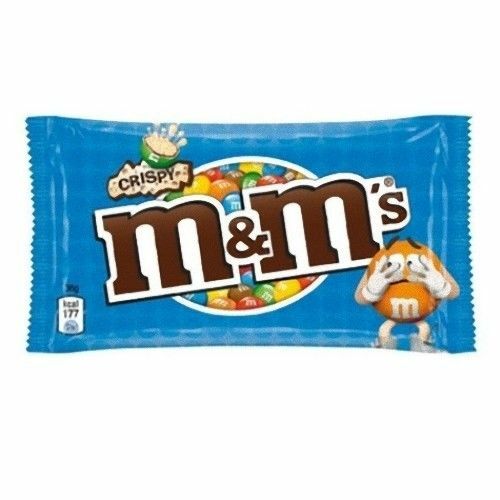 M&M'S CRISPY - CIOCCOLATO SNACK  -  24 PEZZI