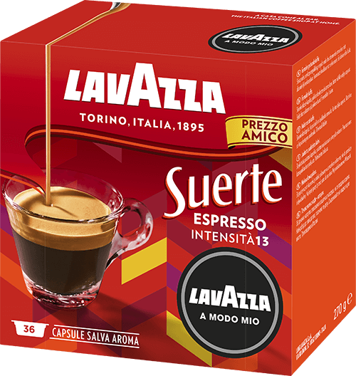360 Capsule Lavazza A Modo Mio Originali Suerte SPEDIZIONE GRATUITA