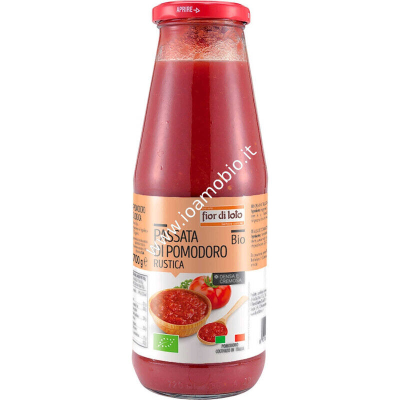 Passata di Pomodoro Rustica 700g - Bio Fior di Loto