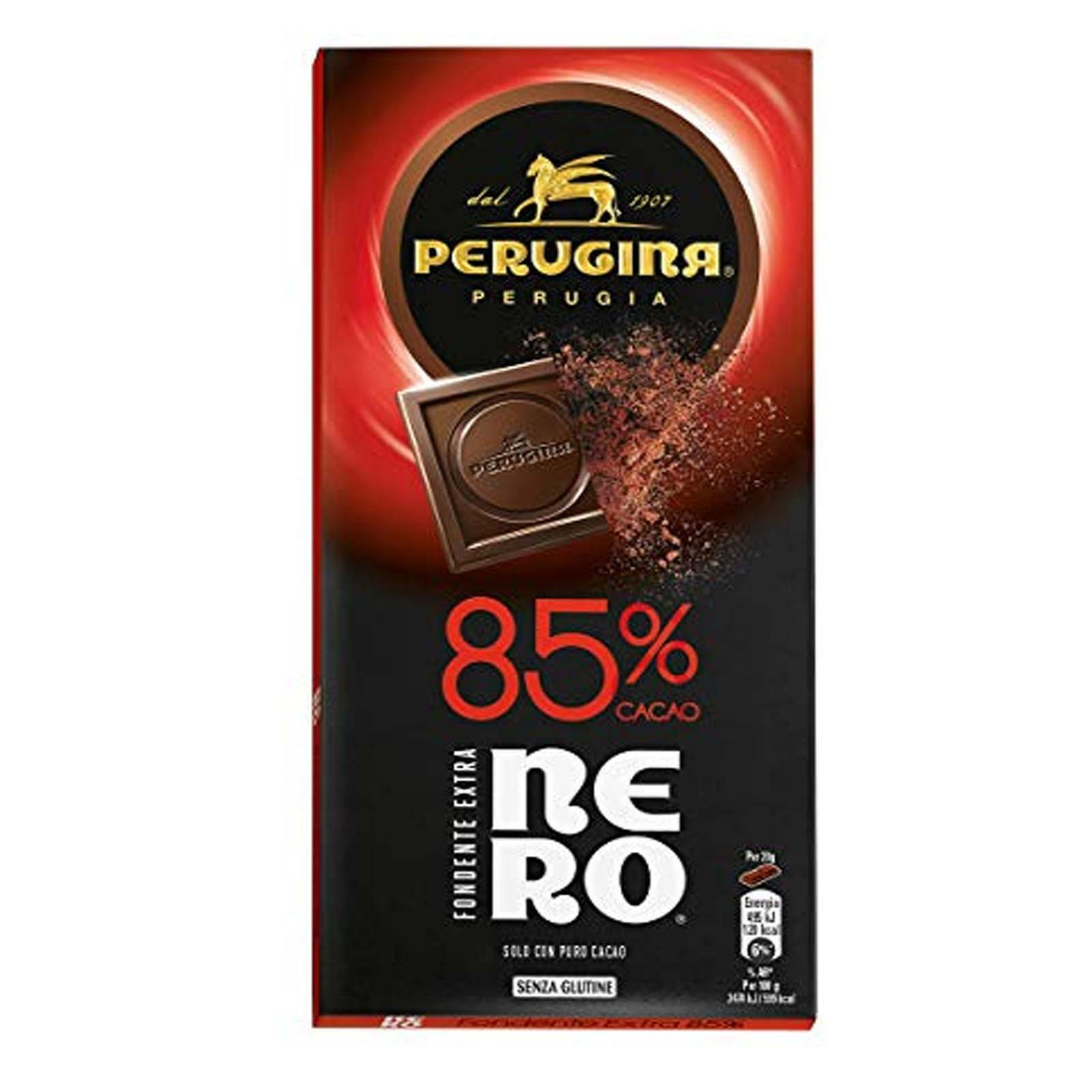 TAVOLETTA CIOCCOLATO FONDENTE 70% NERO PERUGINA 85 GR CACAO DOLCIUMI