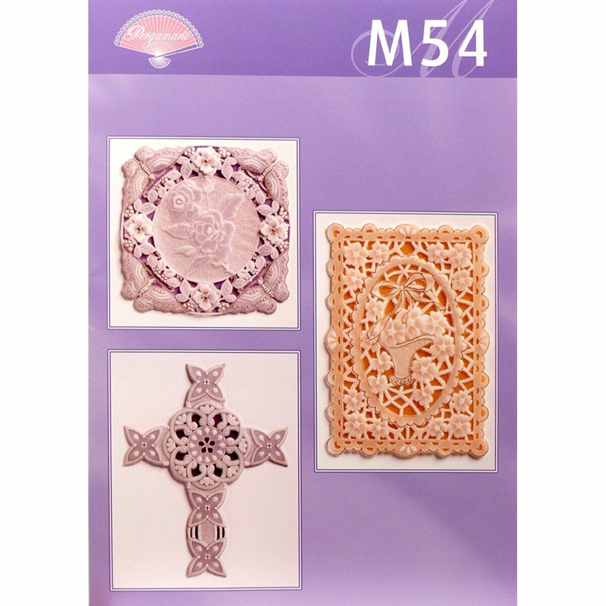 6 SCHEMI M54 PERGAMANO design religioso CLASSICO CORNICI idee creative