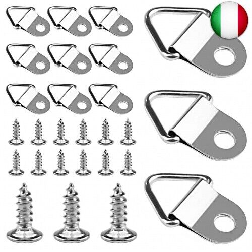 Sinofort 100 Pezzi Ganci per Quadri Muro Ganci Appendi Quadri Ganci Quadri