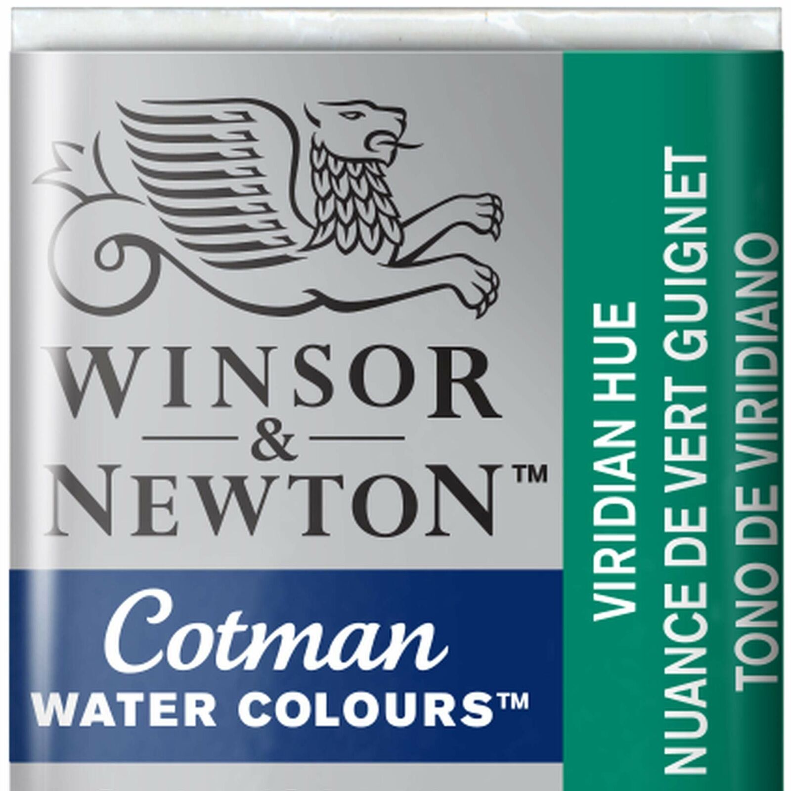 Winsor & Newton Cotman 0301696 – Acquerelli, Viridian, Viridian, (G0s)