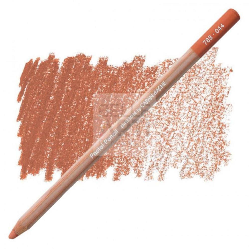 MATITE COLORATA SECCA " PASTEL PENCILS " CARAN D'ACHE 044 TERRA COTTA