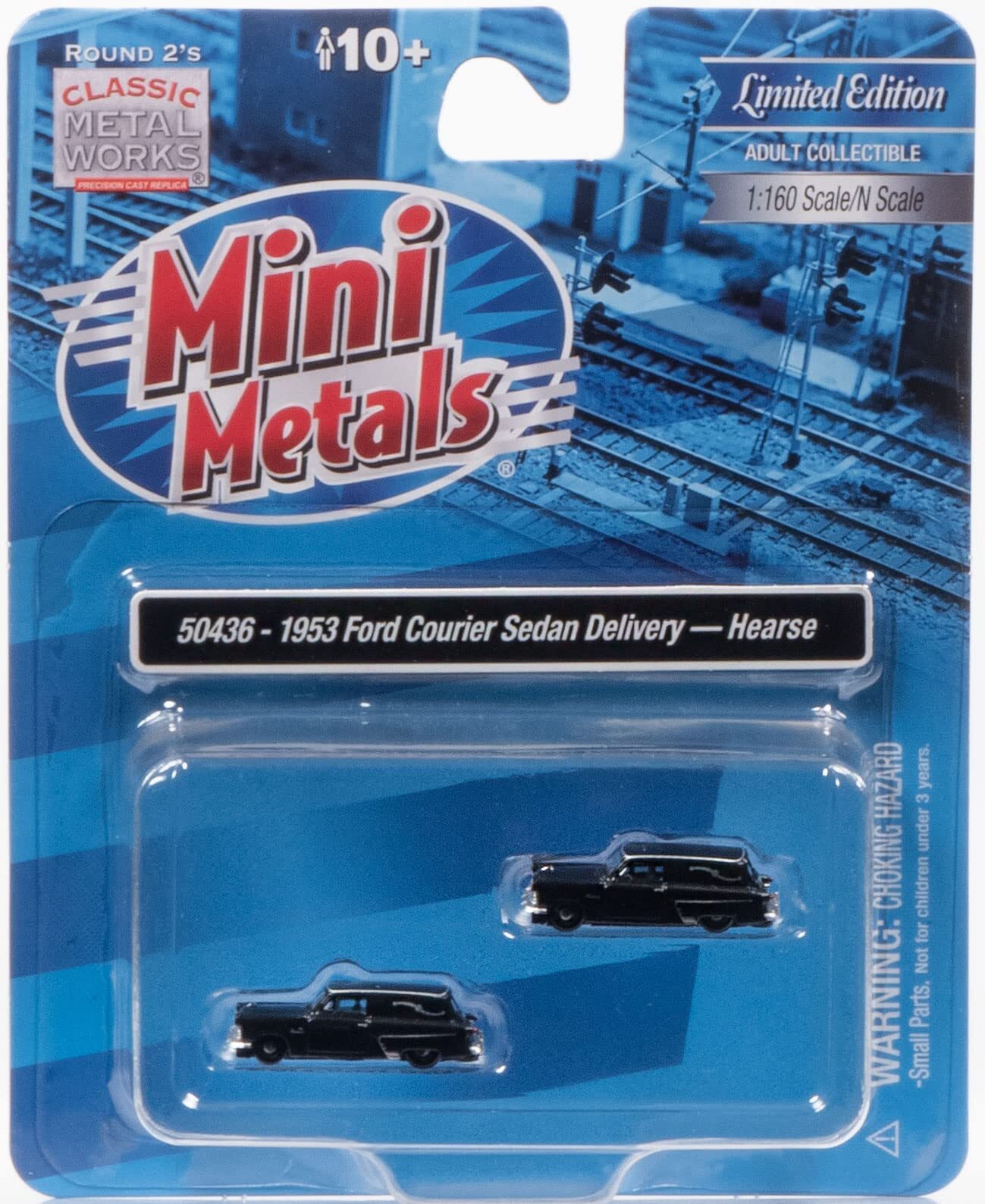Mini Metals, 1:160 Scale - 1953 Ford Delivery Hearse