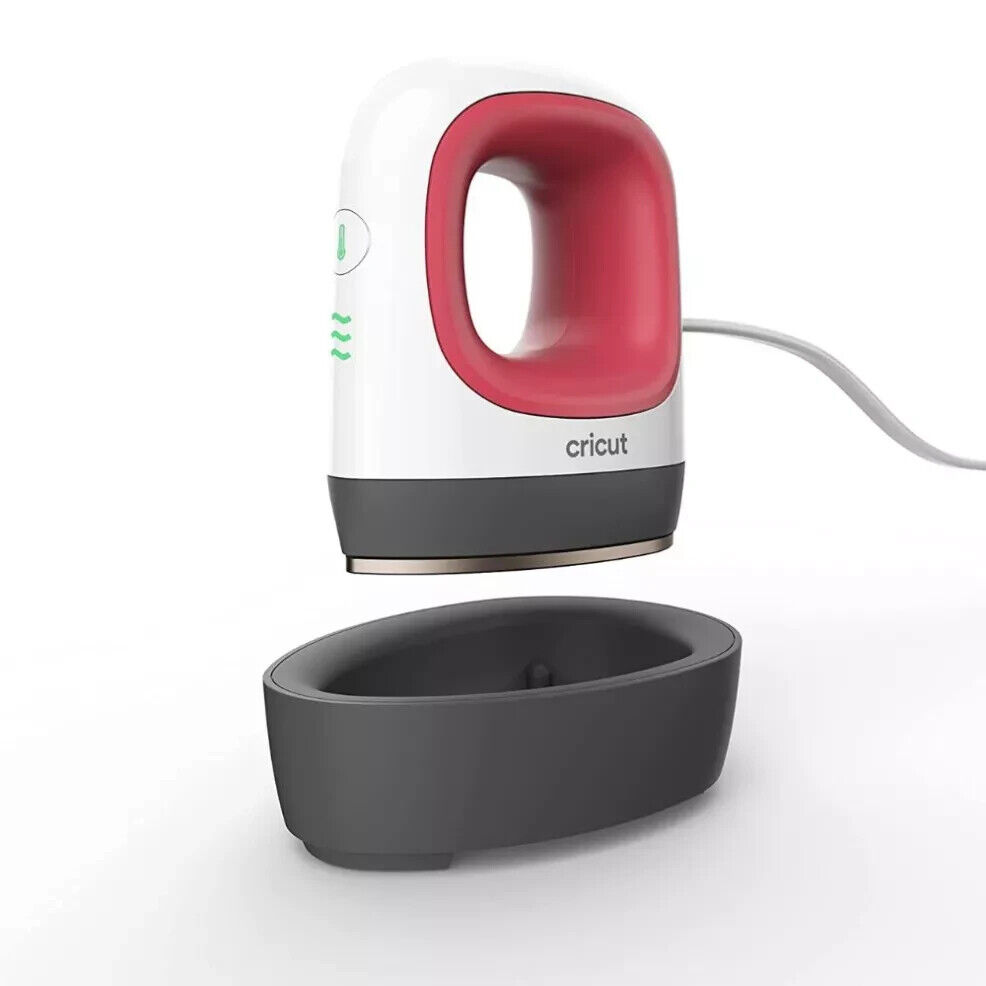 Mini pressa termica compatta CRICUT - Easy Press Lampone - Trasferimenti a caldo