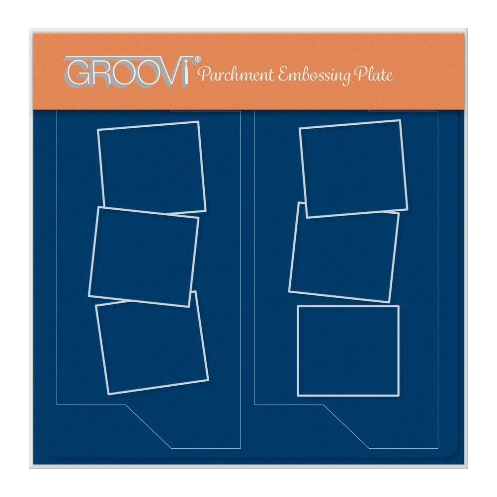 Clarity Stamps Groovi Estensori per A4 Quadrato Groovi Piastra Compagno