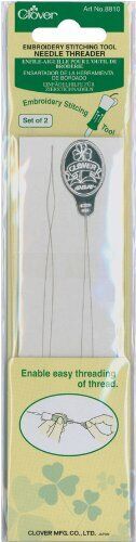 Embroidery Stitching Tool Needle Threader-2/Pkg (Y6R)