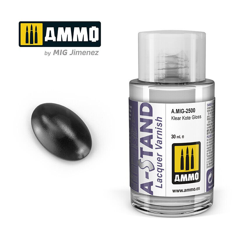 AMMO A-STAND ex ALCLAD 30 ml KLEAR KOTE GLOSS (A2500)