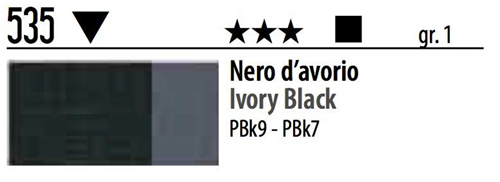C NERO D'AVORIO 60ML - col. olio CLASSICO Maimeri