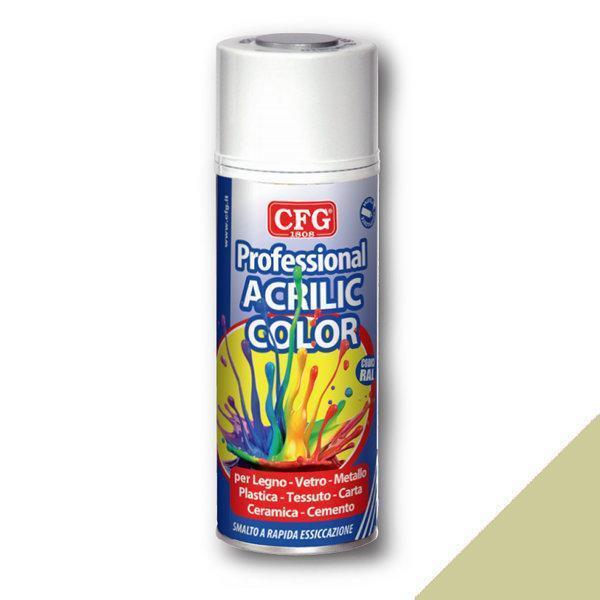 VERNICE SPRAY ACRILICA AVORIO RAL 1014 400ML, CFG SP1014
