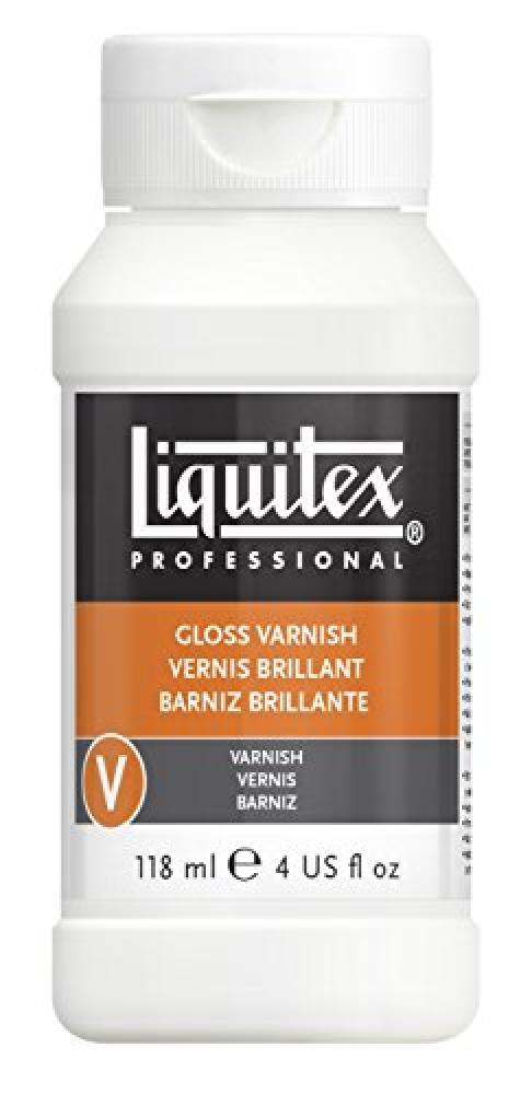 (TG. 118 ml) Liquitex Gloss Acrylic Varnish-4 Ounces - NUOVO