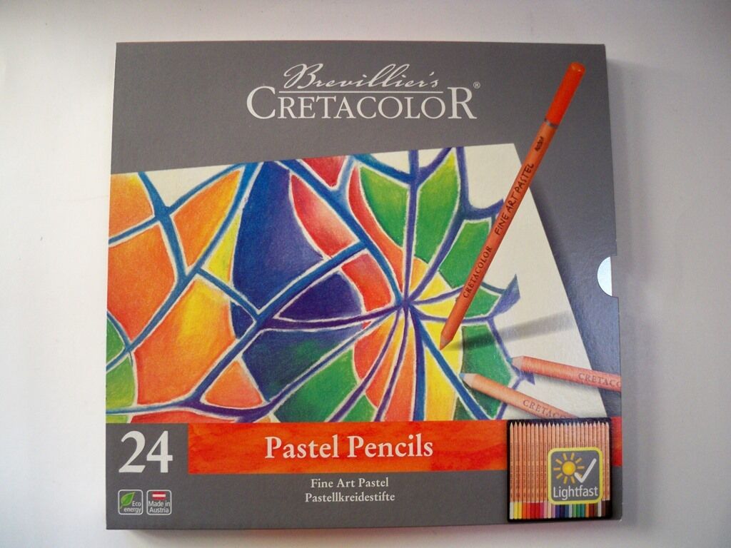 CRETACOLOR 24 PASTEL PENCILS FINE ART PASTEL MATITE PASTELLO PER ARTISTI