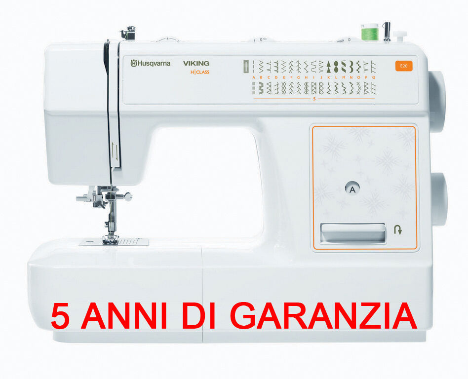 MACCHINE MACCHINA DA PER CUCITO MECCANICA HUSQVARNA HCLASS E20 CUCIRE CUCITRICE
