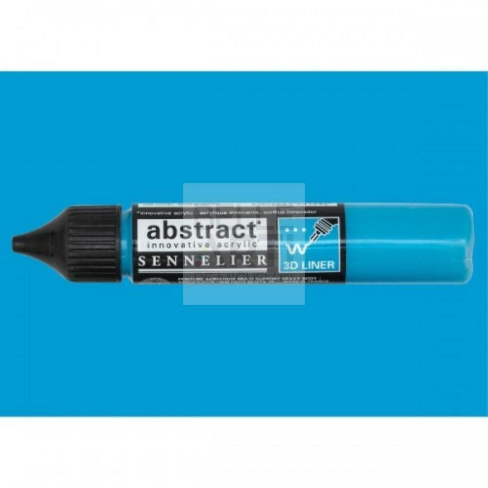 LINER ABSTRACT 320 BLU AZZURRO - ACRILICO A SPESSORE 27 ML