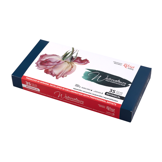 Acquerello BOTANICAL - ROSA Gallery - 35 colori (340235)