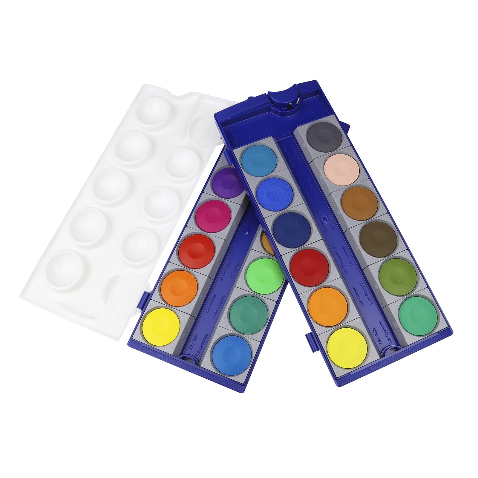 Pelikan 720631 Paint Box K24, 24 Quality Colours and 1 Tube Opaque White (7.5 ml