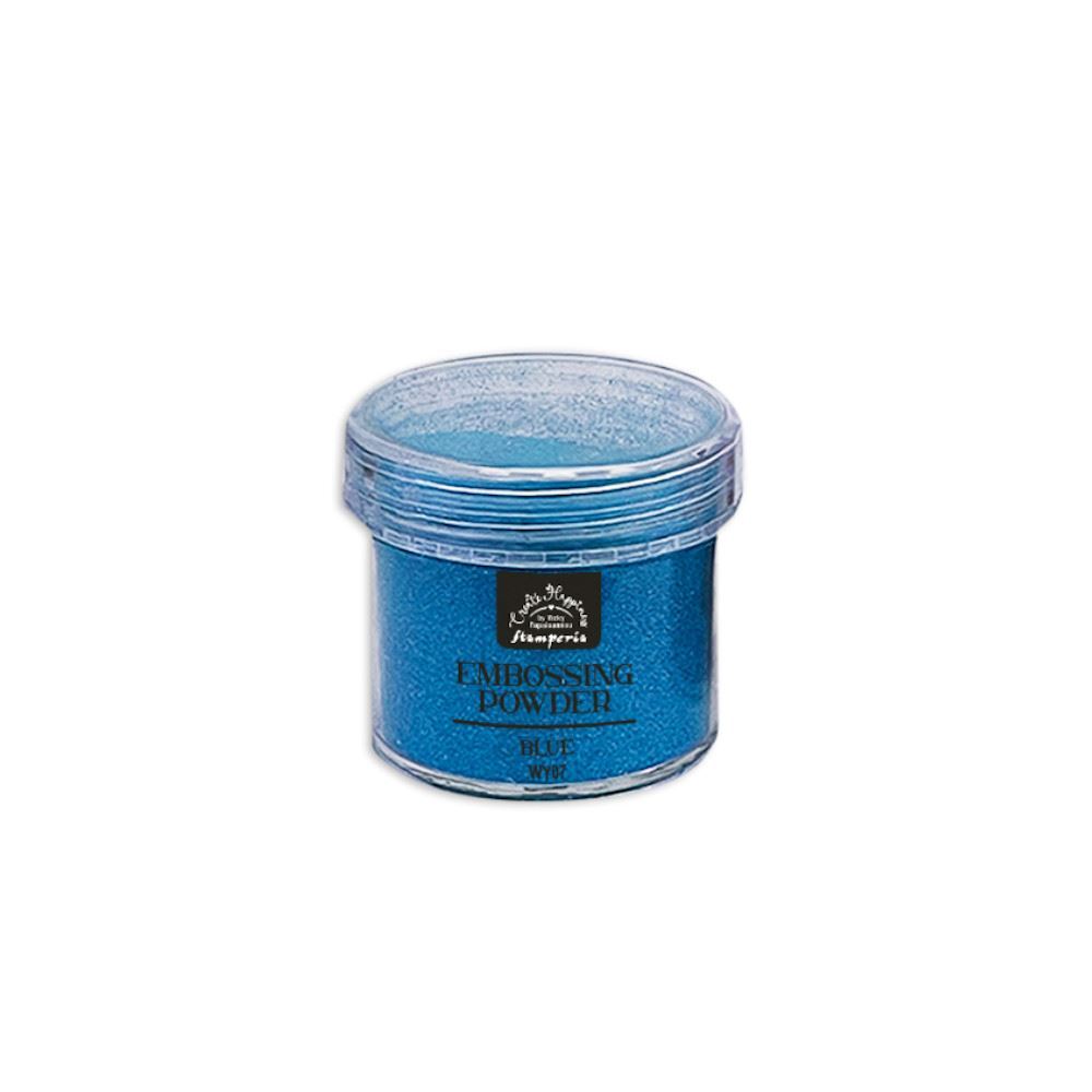 Embossing Powder Blue polvere da rilievo