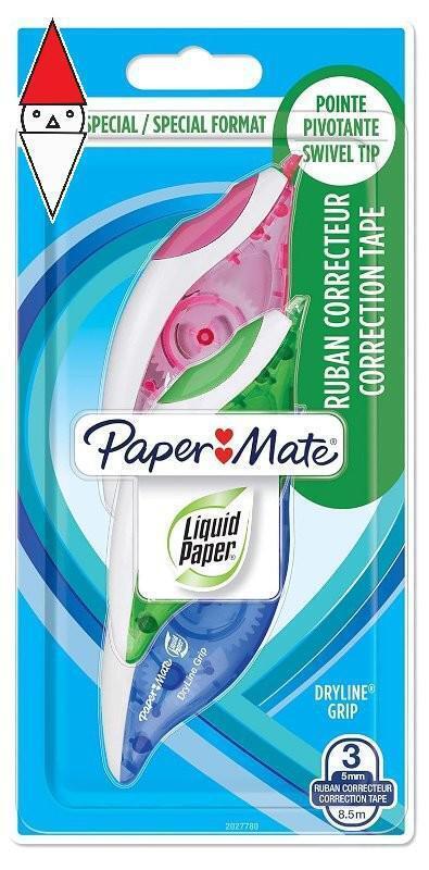ARTICOLO SCRITTURA PAPERMATE BLISTER CORRETTORE DRYLINE 2+1