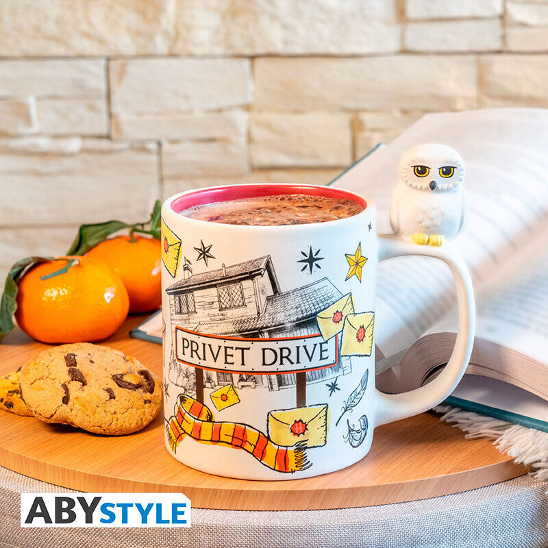 Merchandising Harry Potter: ABYstyle - Hedwige & Privet Drive (Mug 3D / Tazza)