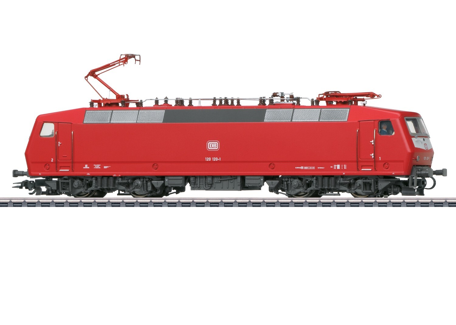MARKLIN 37829 DB locomotiva BR 120.1 livrea rossa ep. IV-V digital sound ed. MHi