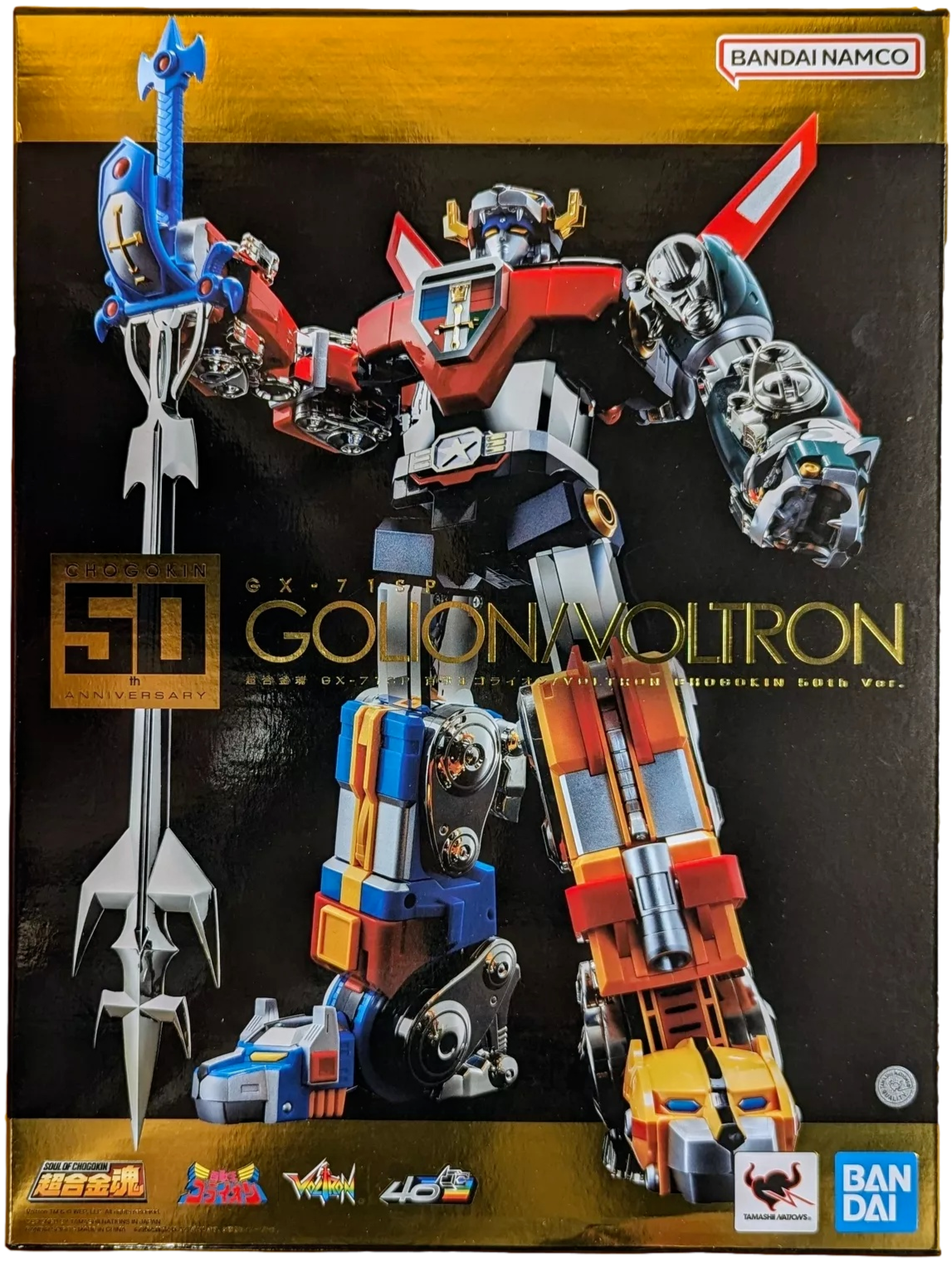 GX-71SP Voltron Golion Soul of Chogokin Robot Bandai Tamashii 50th Anniversary