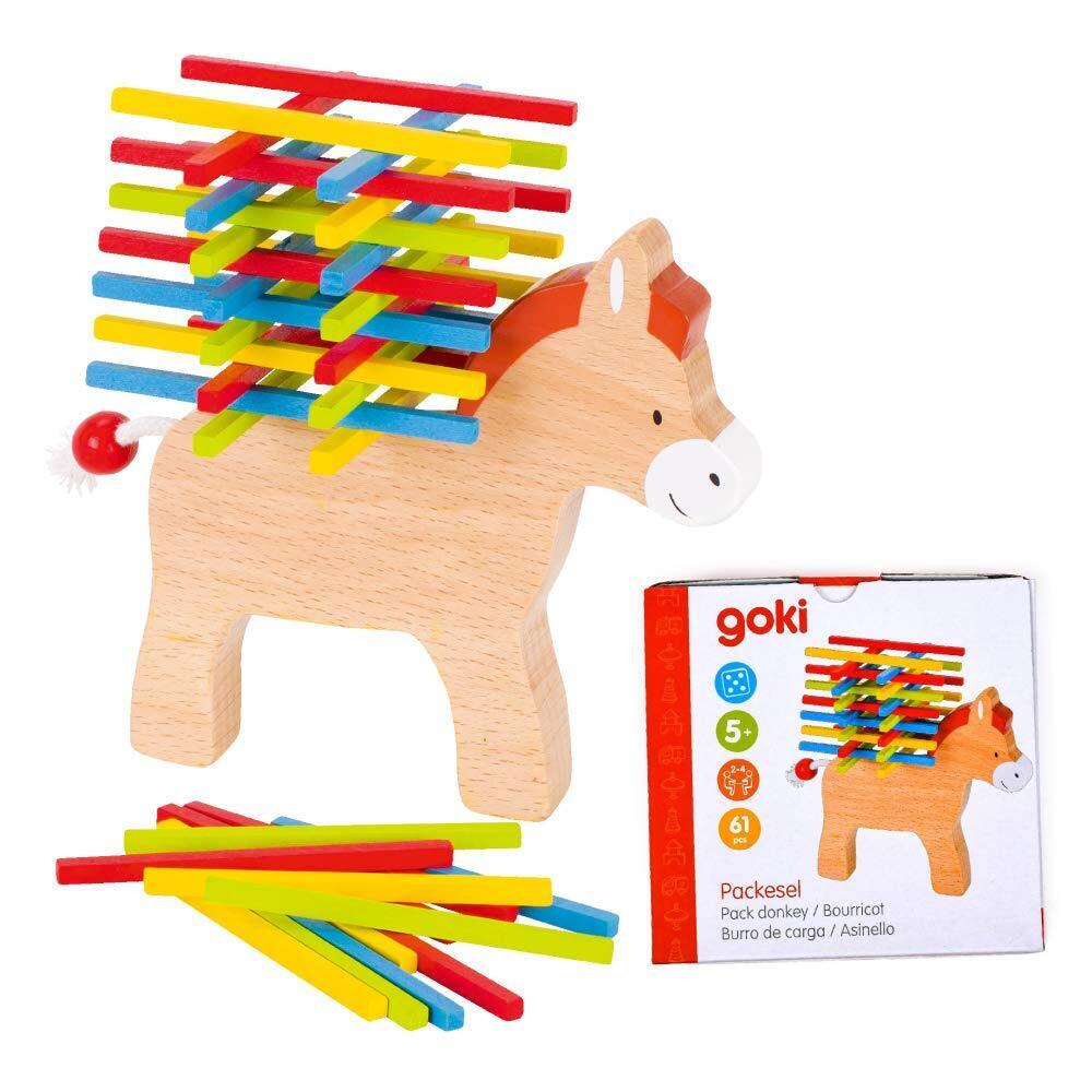 GoKi 56950 Pack Donkey, Game of Skill, Mixed