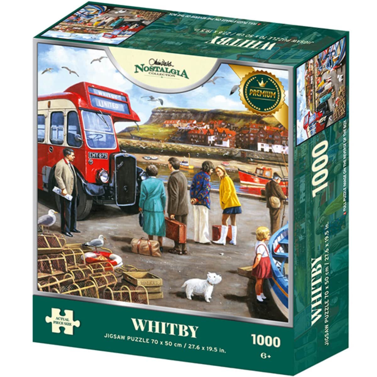 Kevin Walsh Nostalgia Collection - Puzzle "Whitby", 1000 pezzi
