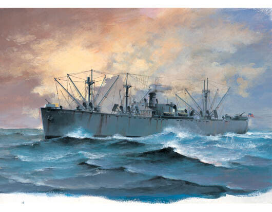 1:700 TRUMPETER KIT Ss Jeremiah O'Brein Liberty Ship TR05755