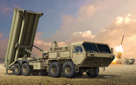 Terminal High Altitude Area Defence Thaad 1:72 Plastic Model Kit TRUMPETER