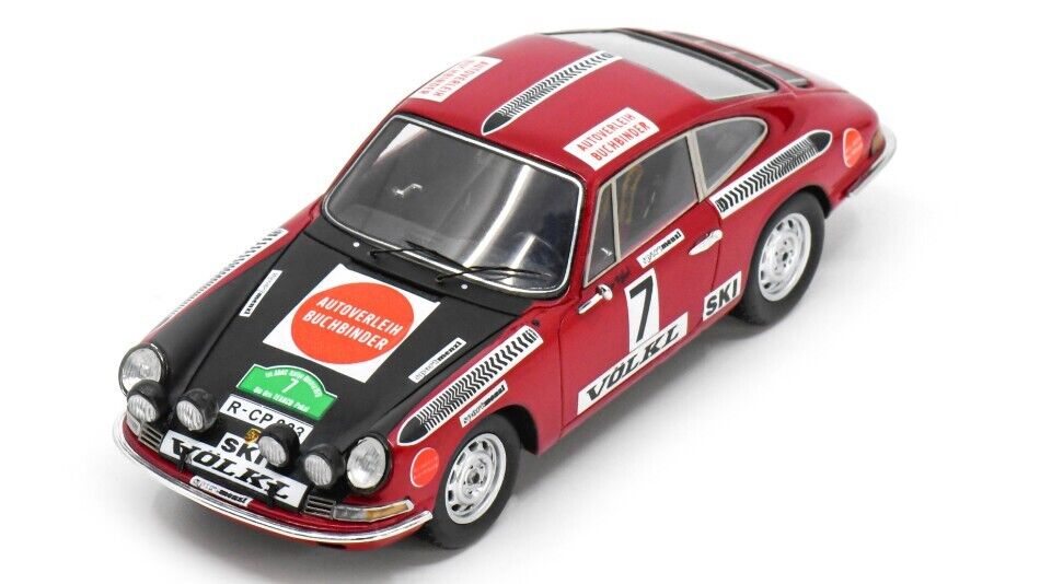 PORSCHE 911 N.7 BAVARIA RALLY 1970 W.ROHRL-H.MARECEK 1:43