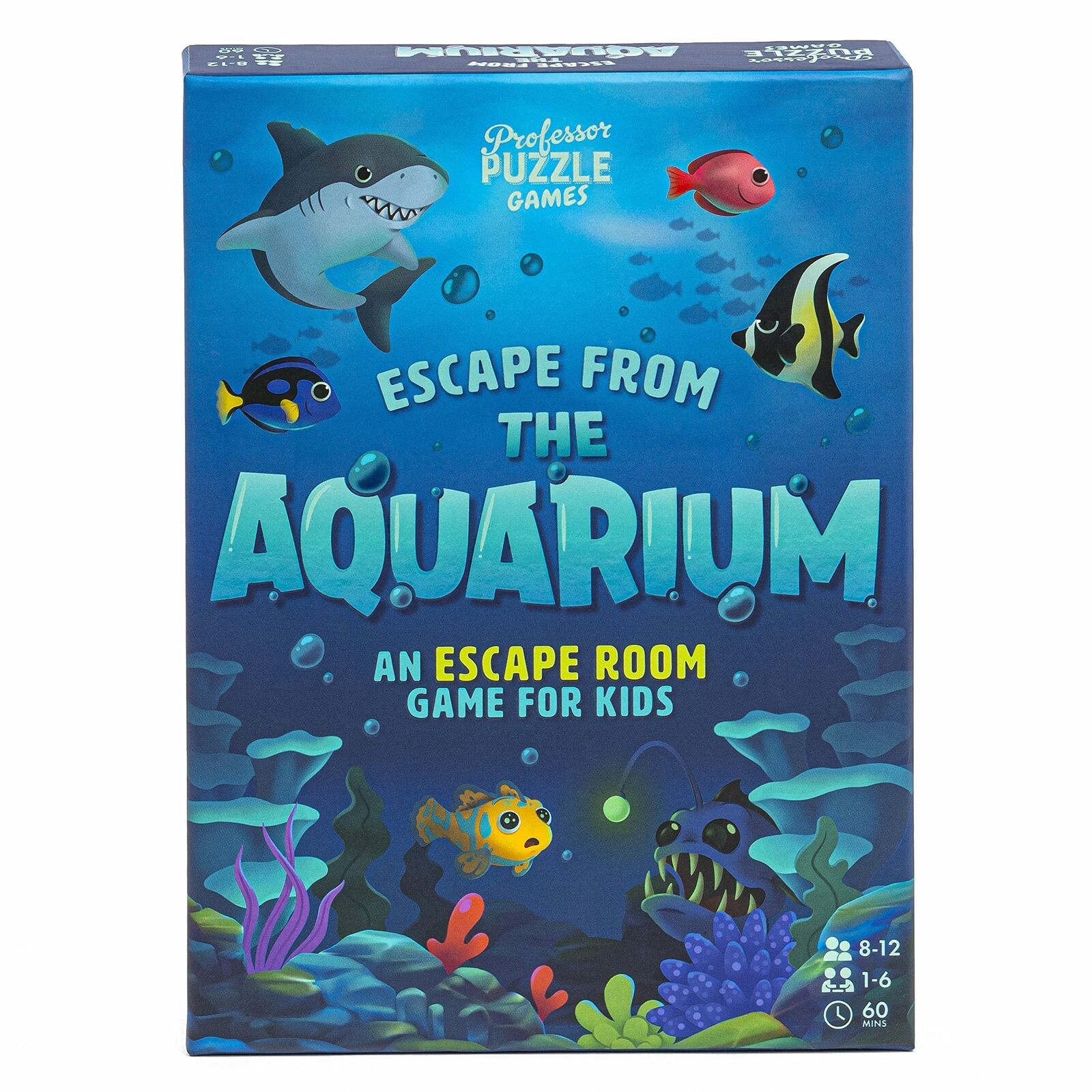 Professor Puzzle   Escape from The Aquarium - Escape Room   Strategy Game   Ages