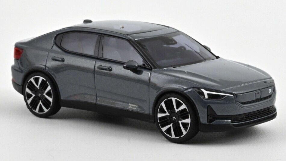 Polestar 2 2024 Thunder Grey 1:43 Model 872014 NOREV
