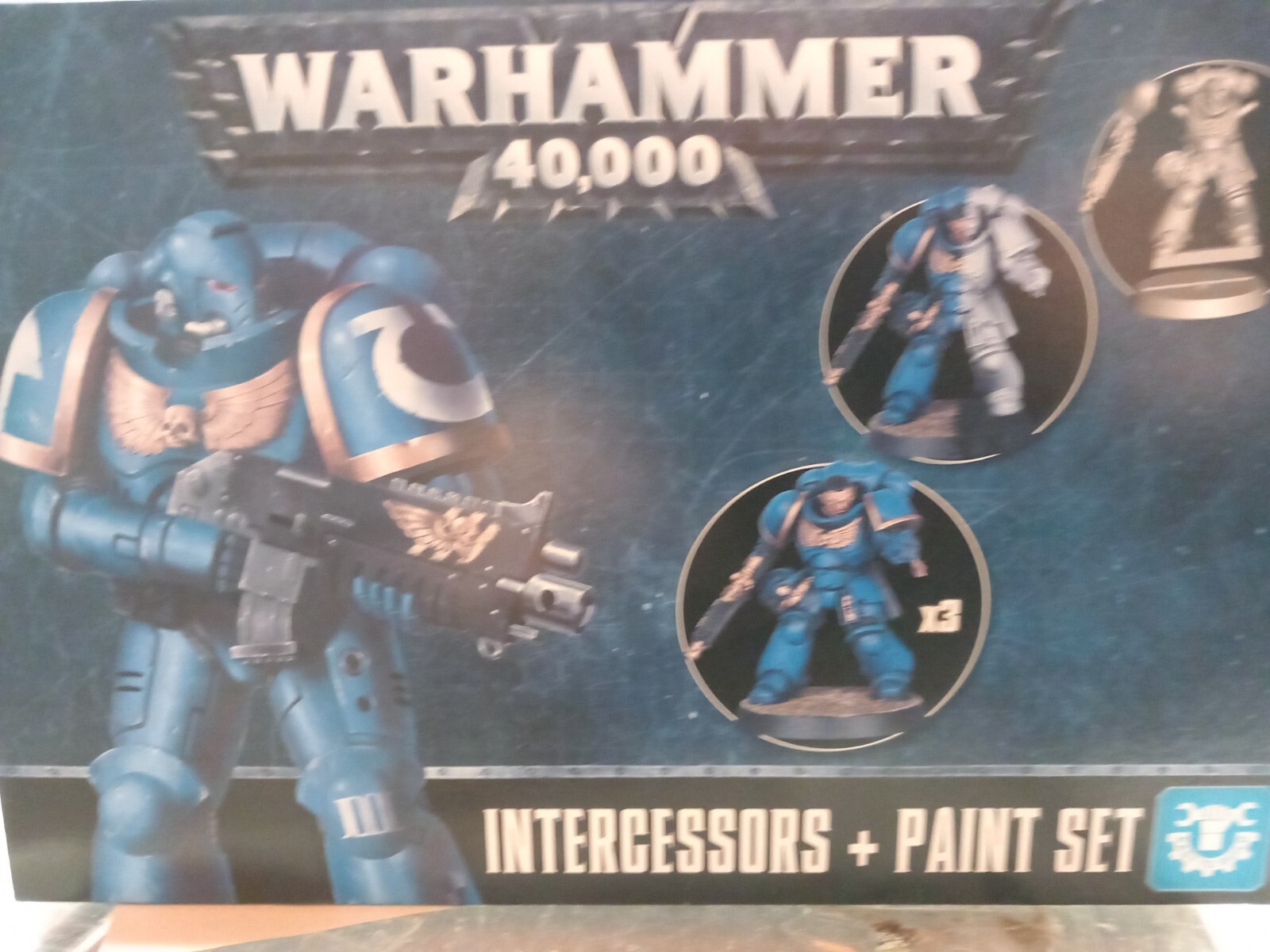 WARHAMMER 40,000 INTERCESSORS + PAINT SET 60-11