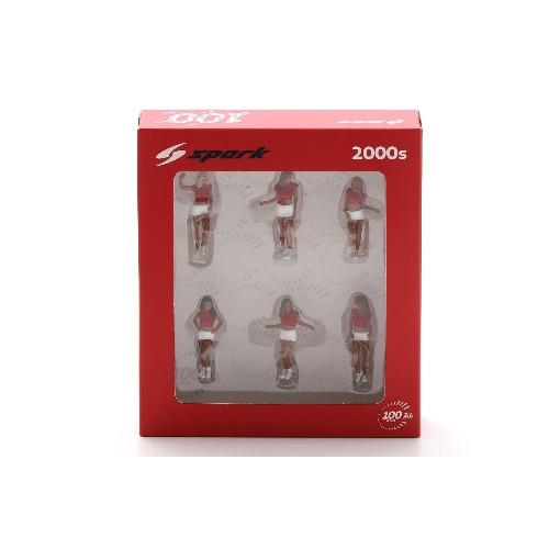 GRID GIRLS 2000s 1:43 Spark Model Formula 1 Die Cast Modellino