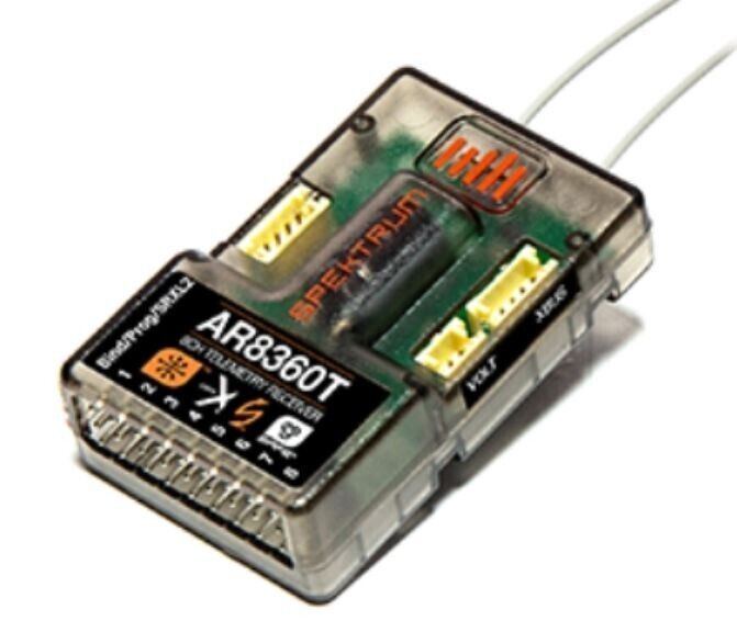 Spektrum - AR8360T 8 Channel SAFE & AS3X Telemetry Receiver