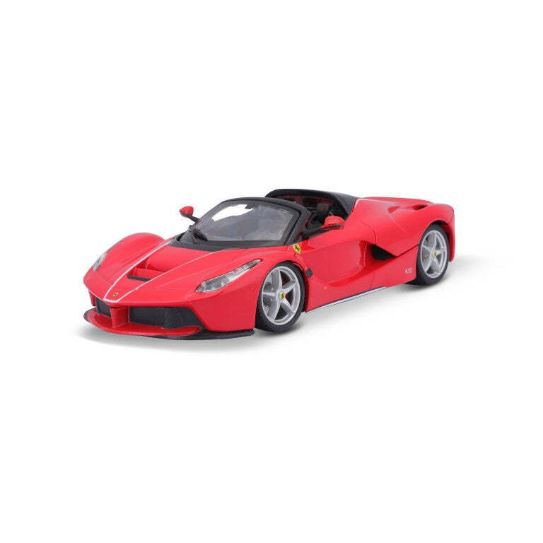 *18-26022 RD - Bburago - 1:24 - Ferrari R&P - LaFerrari Aperta - rosso