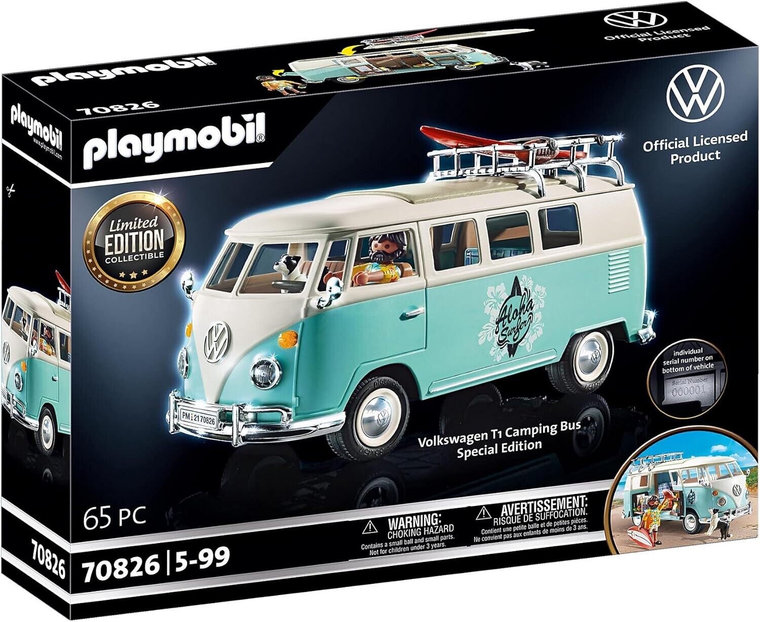 Playmobil Wolkswagen Bulli T1 70826