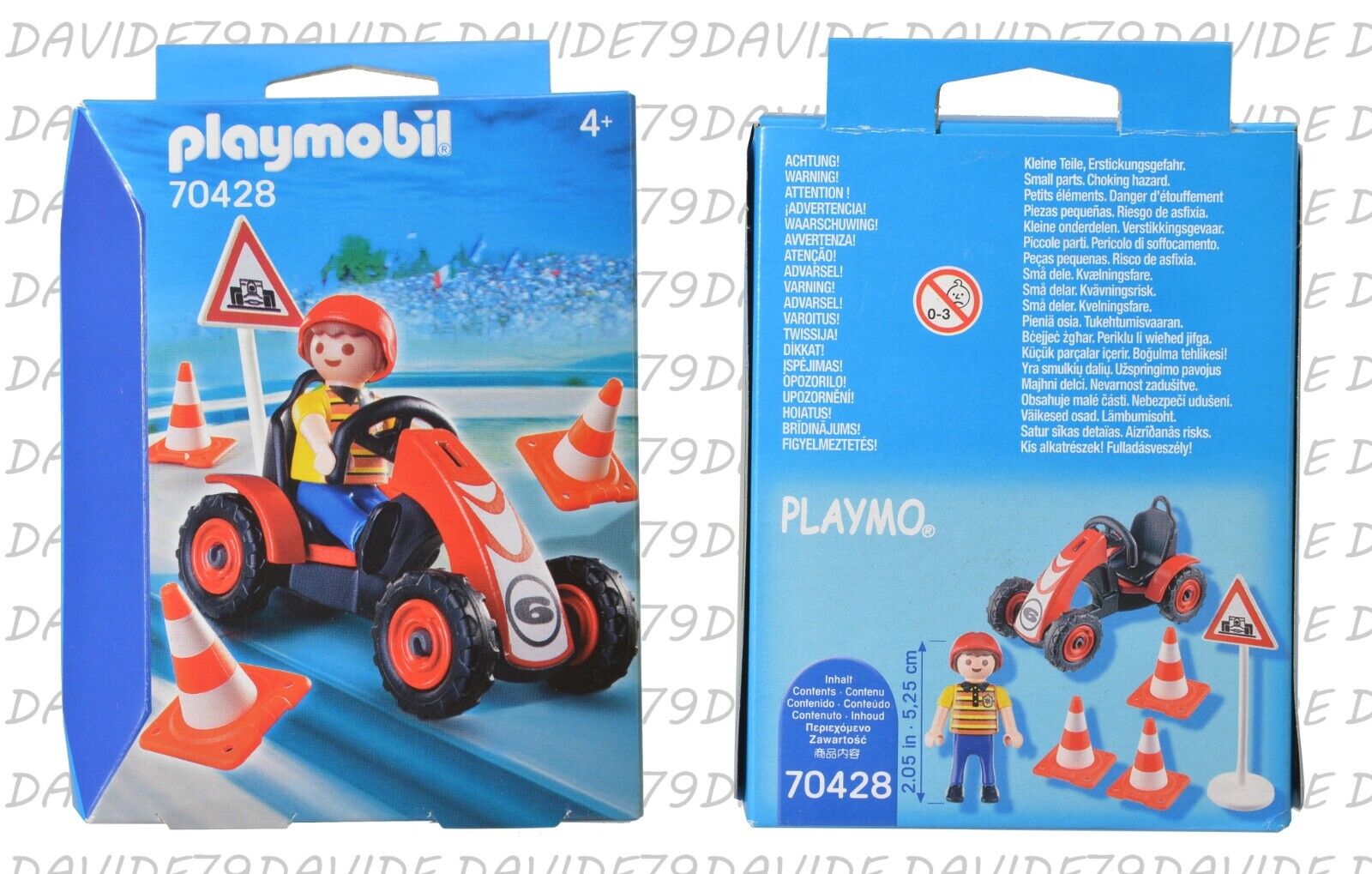 PLAYMOBIL 70428 - BAMBINO CON KART - NUOVO