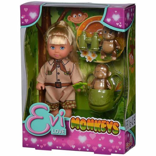 Simba SBA105733481 Evi Love - Evi con Scimmiette