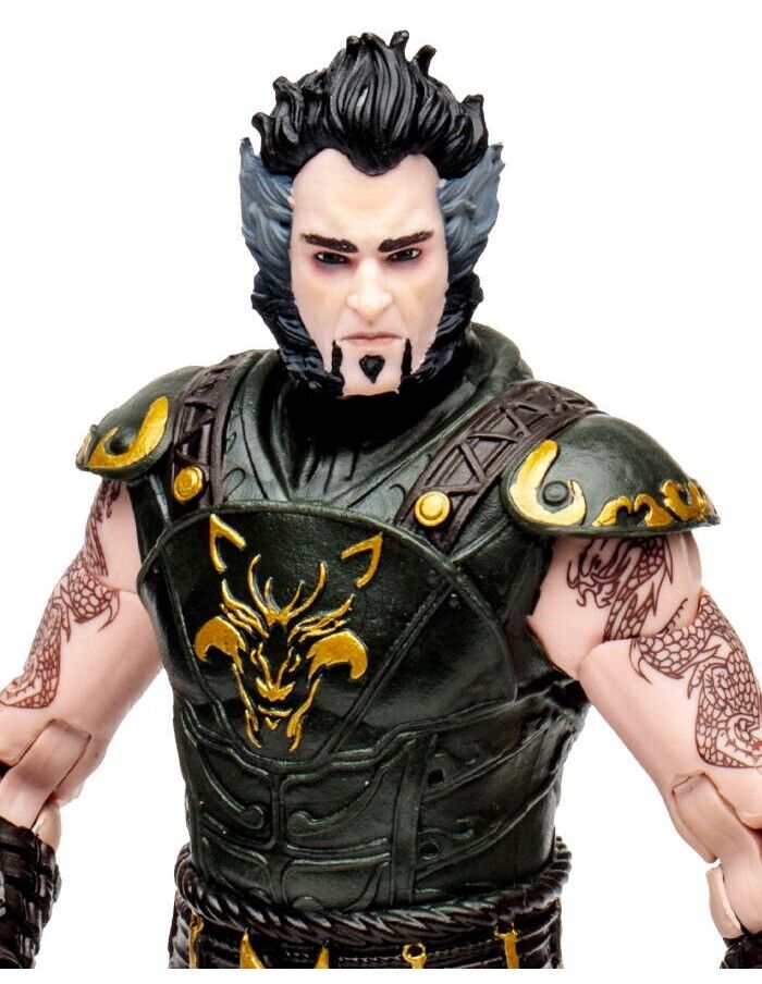 MCFARLANE DC COMICS ARKHAM CITY RA'S AL GHUL 18 CM ACTION FIGURE NEW NUOVO