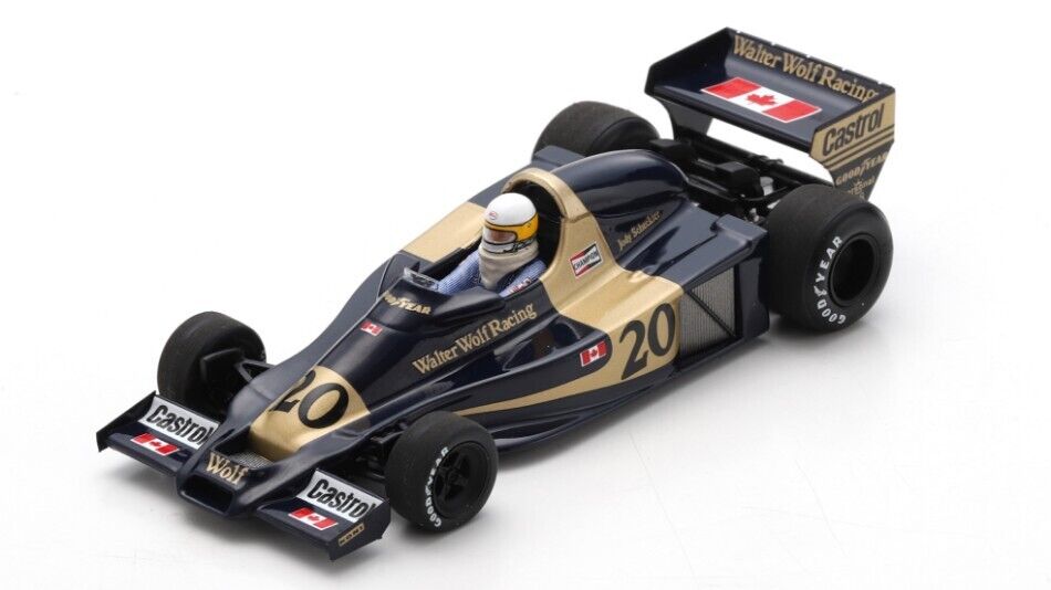 Wolf Wr1 Jody Scheckter 1977 #20 Winner Canadian Gp 1:43 Model S9998 SPARK MODEL