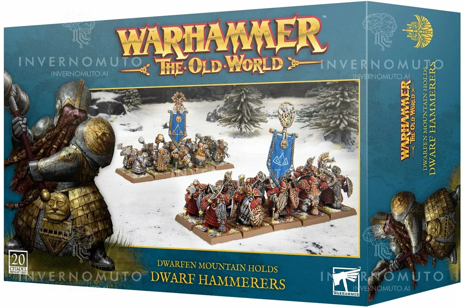 Warhammer The Old World Dwarf Hammerers-Longbeards