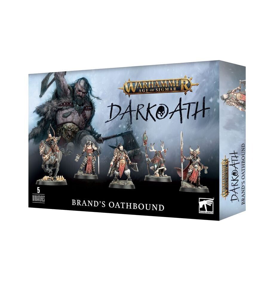GIURATI DI BRAND set di 5 miniature DARKOATH warhammer AGE OF SIGMAR età 12+