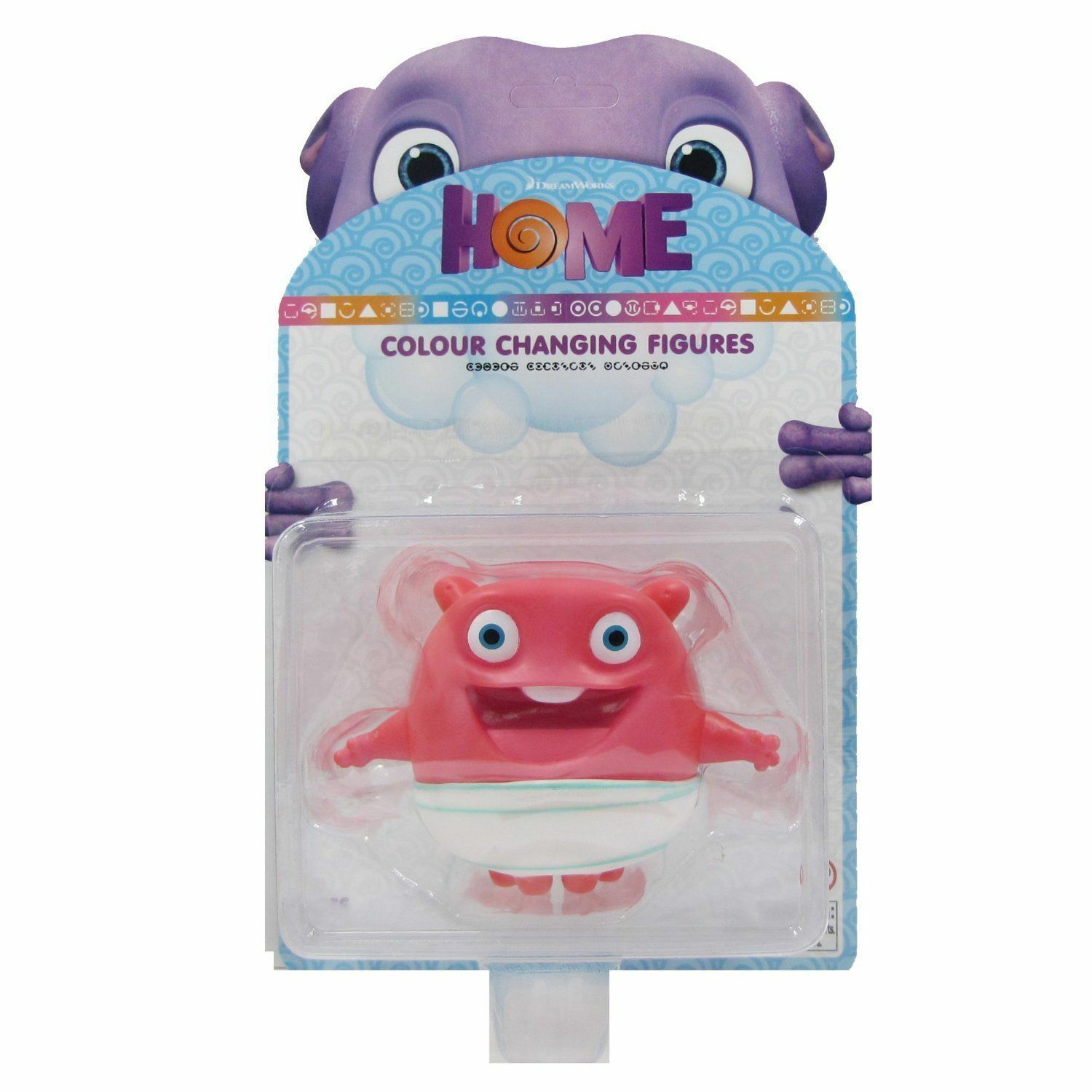 HOME DREAMWORKS COLOUR CHANGING FIGURE - BABY BOOV PERSONAGGIO GIOCHI PREZIOSI