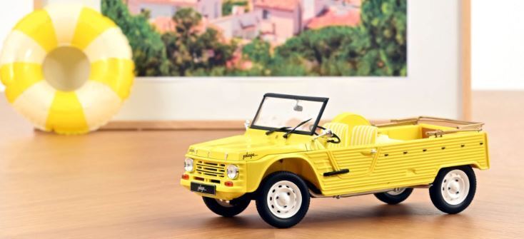 NOREV - CITROEN Méhari Plage 1983 giallo - 1/18 - NOREV181801