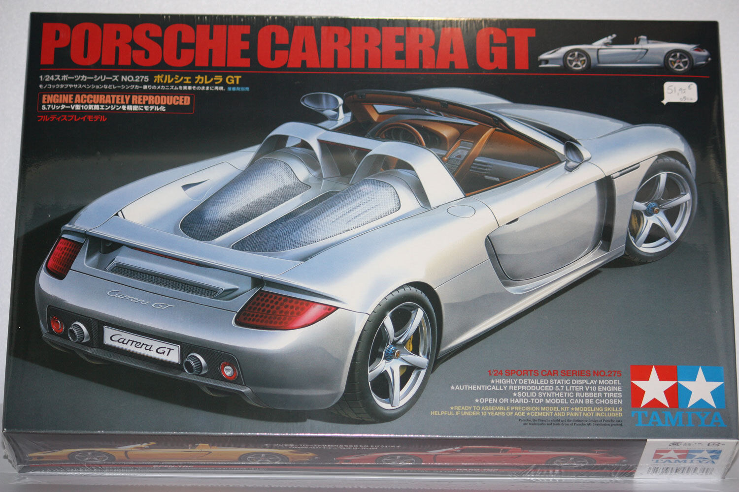 Tamiya Porsche Carrera Gt 1/24 24275