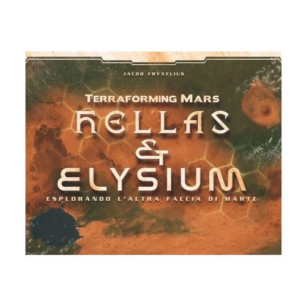 TERRAFORMING MARS : HELLAS & ELYSIUM Espansione Gioco da Tavolo in Italiano