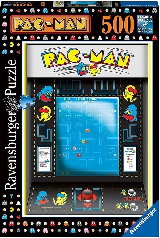 Pac-man Jigsaw Puzzle Pac-man (500 Pezzi) Ravensburger
