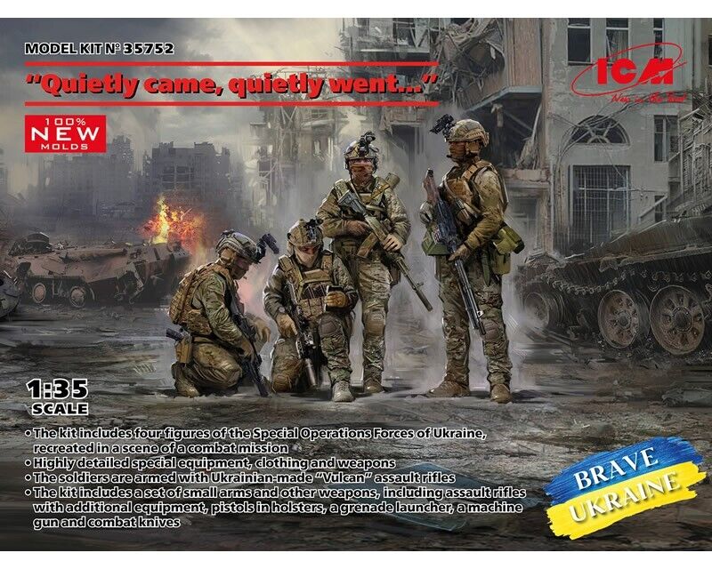 ICM Special Operations Forces of Ukraine 1:35 35752 modellismo